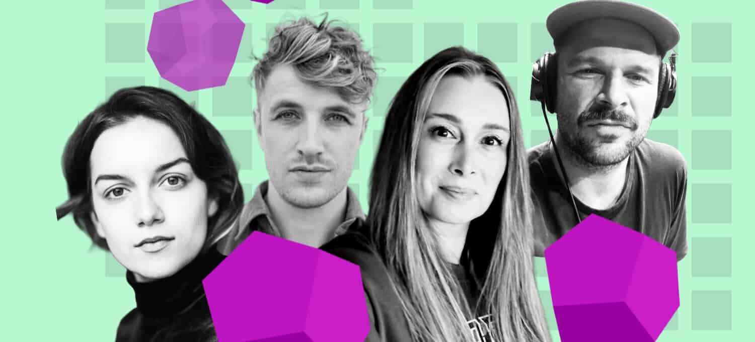 Vier Köpfe von Schauspiel Köln
